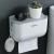 Bathroom Tissue Storage Box Modern Simple Wall-Mounted Tissue Box Household Toilet Punch-Free Waterproof Tissue Box