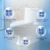 New Toilet Toilet Cleaner Gel Syringe Toilet Gel Deodorant Cleaning Gel Aromatic Toilet Small Flower Wholesale