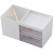 Drawer Cosmetic Storage Box Nordic Style Transparent Plastic Desktop Multi-Layer Compartment Jewelry Jewelry Storage Box