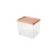 Square Multigrain Dried Fruit Kitchen Storage Plastic Transparent Storage Box Sealed Jar with Lid Food Storage Crisper