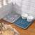 Kitchen Double-Layer Plastic Storage Drain Tray Water Cup Dish Rack Vegetable Rack Fruit Plate Cup Tray