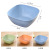 Fruit Plate Home Nordic Style Creative Snack Dish Modern Minimalist Living Room Coffee Table Candy Plate Plastic Dried Fruit Tray