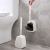 Punch-Free Wall-Mounted Dead-Zone Free Toilet Brush Toilet Brush Household Wall-Mounted Long Handle Toilet Brush Set