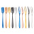 304 Stainless Steel Fruit Fork Fork Snack Stick Cake Fork Stainless Steel Tableware Source Manufacturer