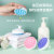Amazon Hot Selling Product Hair Scalp Massage Shampoo Brush Adult Baby Shampoo Massage Comb Silicone Shampoo Comb