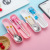 Cartoon Children's Tableware Portable Set 304 Stainless Steel Fork Spork Training Chopsticks Baby Elbow Spork Tableware