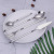 New Product Creative Hotel Tableware Four-Piece Set Western Tableware Yue Hai Shen 304 Stainless Steel Steak Knife, Fork and Spoon Coffee Spoon