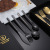 304 Stainless Steel Tableware Steak Knife, Fork and Spoon Western Food Tableware Set Fork Spoon Chopsticks Four Pieces Gift Box Manufacturer