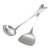 304 Stainless Steel Spatula Set Kitchen Spatula Household Soup Spoon Colander Suit Long Handle Spatula