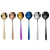 Spoon Stainless Steel Soup Ladle 304 Small Spoon round Dessert Spoon Creative Thickening Soup Spoon Spoon Long Handle Spoon Manufacturer