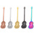 304 Stainless Steel Coffee Spoon Stirring Spoon Titanium-Plated Ice Bar Guitar Spoon Music Bar Spoon Creative Gift Spoon