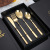304 Stainless Steel Tableware Steak Knife, Fork and Spoon Western Food Tableware Set Fork Spoon Chopsticks Four Pieces Gift Box Manufacturer