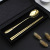 304 Stainless Steel Spoon Fork Chopsticks Set Western Tableware Hotel Steak Knife and Fork Spoon Fork Gift Gift Set