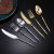 Tableware Set Knife, Fork and Spoon Legendary Western Tableware 304 Stainless Steel Steak Knife Fork Spoon Dessert Fork Manufacturer