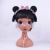 Cartoon Fashion Plush Bear Headset Children's Cute Bow Headset with Wire Foreign Trade Wholesale.