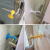 Small Punch-Free Silicone Door Stopper Door Handle Anti-Collision Bathroom Buffer Door Resistance Mute Door Stop Door Mat Wall Suction