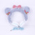 Cartoon Fashion Plush Bear Headset Children's Cute Bow Headset with Wire Foreign Trade Wholesale.