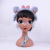 Cartoon Fashion Plush Bear Headset Children's Cute Bow Headset with Wire Foreign Trade Wholesale.