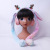 Fashion Cartoon Rabbit Ear Shape Bluetooth Headset Cute Cute Airbag Led Headset Luminous Headphones Cross-Border.