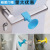 Small Punch-Free Silicone Door Stopper Door Handle Anti-Collision Bathroom Buffer Door Resistance Mute Door Stop Door Mat Wall Suction