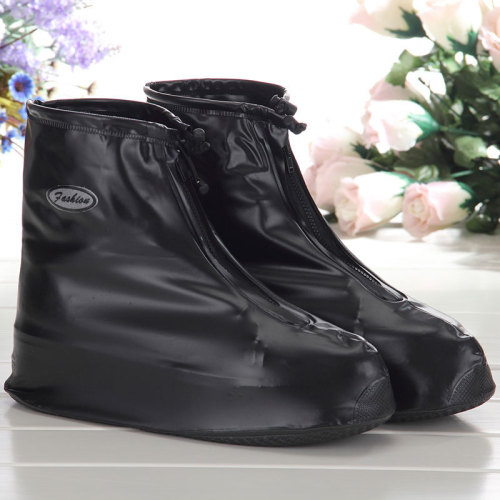 Rain-Proof Shoes Cover Women‘s Thick Bottom Rain Shoes Fashion Waterproof Shoe Cover men‘s and Women‘s Non-Slip Rain Shoe Cover Children