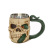 Creative Helmet Skull Cocktail Glass Stainless Steel Large Capacity Mug Personality Mug Water Glass Supply Wholesale