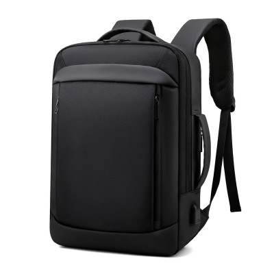Backpack Men's Computer Backpack Fashion Trend Junior High School High School and College Student Schoolbag Large Capacity Business Travel Bag