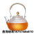 Borosilicate Teapot Set Glass Teapot Heat-Resistant Direct Burining Kettle Wooden Handle Pot Small Teacup Glass Cup