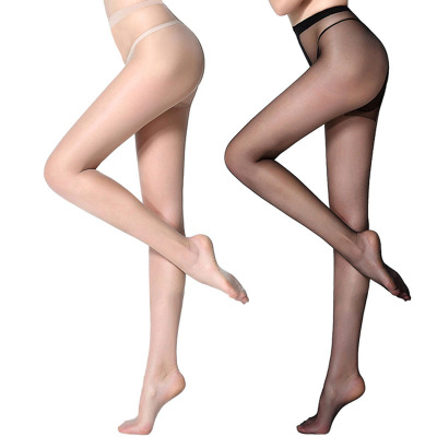 Internet Celebrity Magic Pineapple Stockings Anti-Snagging Flesh Color Invisible Summer Thin Pantyhose Black Silk Female Bare-Leg Socks Artifact