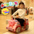 New Electric Train Can Sit Children's Electric Motor Children's Bicycle Toy Car Four-Wheel Car