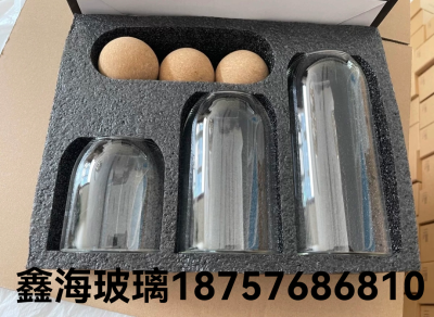 Borosilicate Glass Sealed Can Wooden Ball Glass Storage Tank Bamboo Cover Moisture-Proof Glass Jar Seasoning Containers