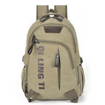 Canvas Backpack Outdoor Travel Bag Student Schoolbag Travelling Bag Bag Fashion Hand Bag Women Bag Syorage Box