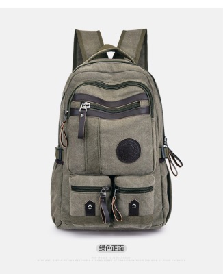 Canvas Backpack Outdoor Travel Bag Student Schoolbag Travelling Bag Bag Fashion Hand Bag Women Bag Syorage Box