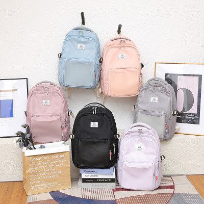 New Backpack Leisure Sports Backpack Student Schoolbag Travelling Bag Bag Fashion Hand Bag Women Bag Syorage Box