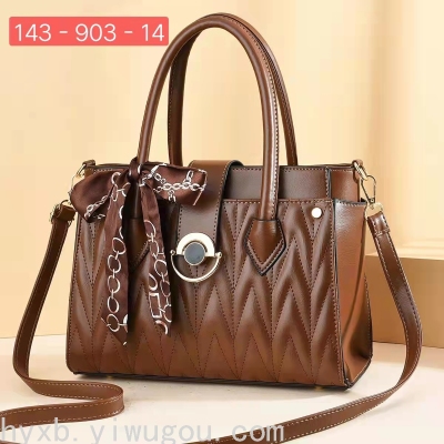 Women's Bag Foreign Trade Popular Style Casual Bag Women's Handbag New Fashion Pu Bag