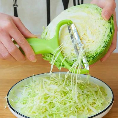 New Large Green Cabbage Shredding Machine Vegetable Peeler Chopper Cabbage Grater Peeling Knife Plane