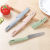 3r13 Japanese Style Color Straight Handle SST Fruit Knife, Supermarket Household Fruit Knife Peeling Fruit Knife