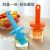Household Silicone Oil Brush Cake Oil High Temperature Resistant Integrated Oil Brush Suit with Lid Barbecue Brush Oil Brush