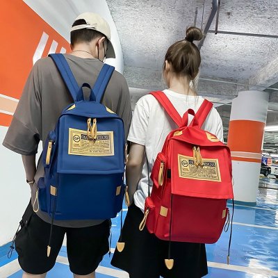 Luggage and Suitcase Student Schoolbag Sports Leisure Trendy Women Bag Wallet Quality Men's Bag Large Capacity Backpack