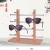 Wooden desktop glasses display stand Removable display stand