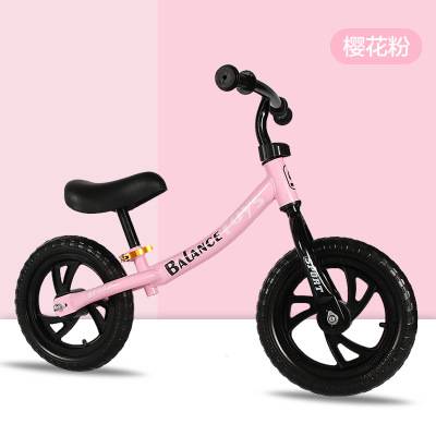 Factory Wholesale Balance Bike (for Kids) No Pedal 3-6 Years Old 12-Inch Children Kids Balance Bike Bicycle Balance Car Yo