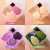 Egg Boxed Wet and Dry Cosmetic Egg Set Beauty Blender Water Drop Sponge Beauty Blender Gourd Powder Puff with Cleaning Agent