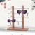 Wooden desktop glasses display stand Removable display stand