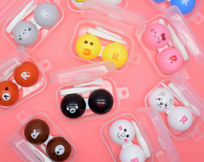 New Transparent Pp Contact Lens Case Foreign Trade Exclusive
