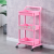 Kitchen Shelf Toilet Shelf Storage Floor Multi-Tier Movable Shelf Trolley