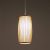New Chinese Bedside Chandelier Restaurant Bar Bar Hanging Line Lamp Creative Personalized Bedroom Single Head Japanese Bamboo Lamp