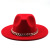 2021 Autumn and Winter British Style Woolen Jazz Top Hat Men and Women European and American Big Brim Hat Fashion Big Brim Felt Cap