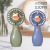 Summer Creative New Promotional Gifts Outdoor Portable Dormitory Office Mini Cartoon USB Small Fan