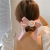 Japanese and Korean New Ribbon Bowknot Bun Hair Band Sweet Elegance Flower Lazy Modeling Artifact Women