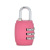 Three-Digit Password Lock Padlock Luggage Backpack Gym Cabinet Drawer Diary Small Lock Zinc Alloy Password Lock